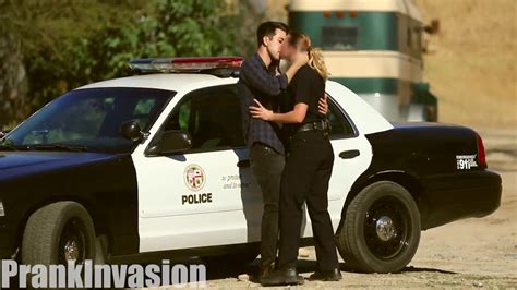 Kissing Cops Prank Gone Wrong Prank Invasion 2022 Youtube