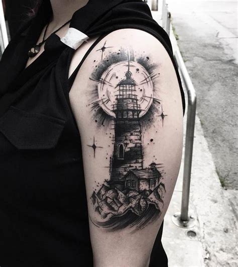 30 Lighthouse Tattoo Ideas Art And Design