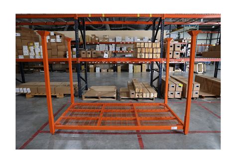 48 D X 96 W X 69 H Portable Stack Racks Warehouse Rack And Shelf
