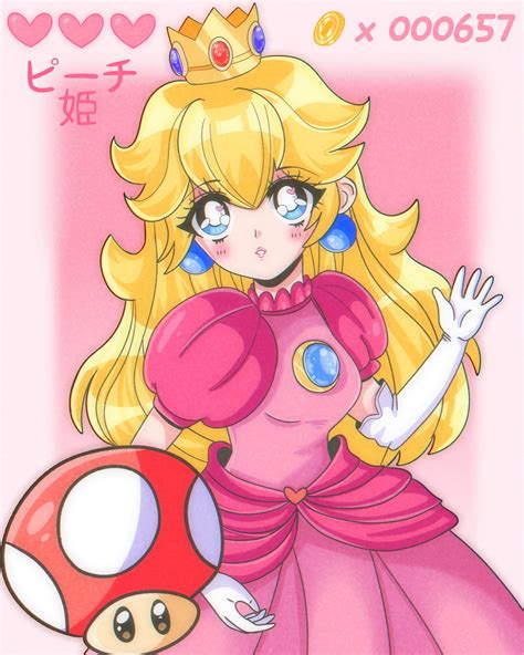 Princess Peach S Anime Hot Sex Picture