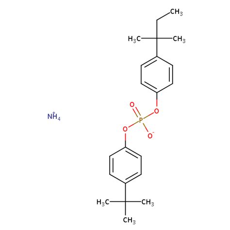 Ammonium 4 Tert Butylphenyl 4 Tert Pentylphenyl Phosphate