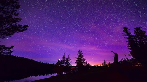 10 Beautiful High Resolution Purple Hd Wallpapers For Night Sky Blue