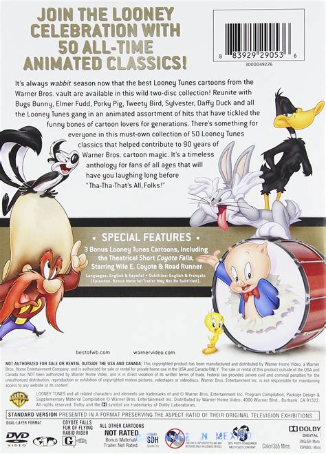 Best Of Warner Bros 50 Cartoon Collection Looney Tunes Looney Tunes