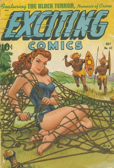 The Comic Book Catacombs Judy Of The Jungle In Vengeance Of U Bongo Nedor 1948