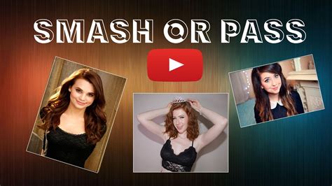 Smash Or Pass Female YouTubers Editions YouTube