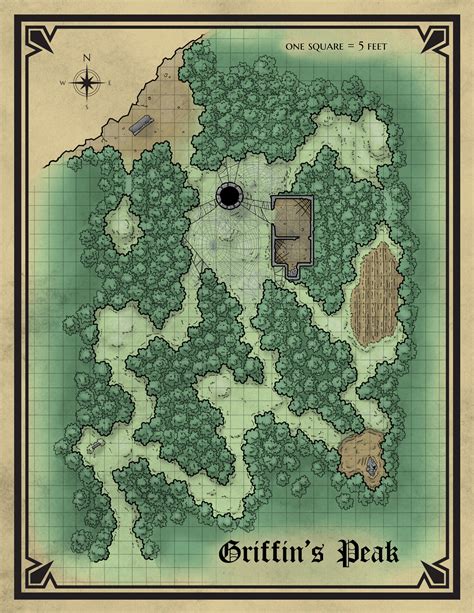 A Map Ive Created For My Dnd Group This Dungeon Or In This Case