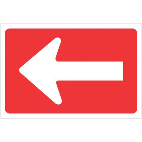 One Way Left Road Sign R41