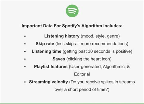 How To Get On Spotify Algorithmic Playlists Spotifys Algorithm