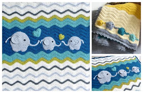 Knitting Pattern For Elephant Baby Blanket Mike Nature