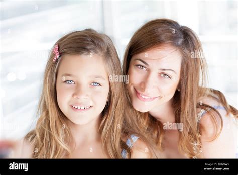 Mother And Daughter Stock Photo Alamy