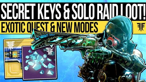 Destiny 2 Corrupted Weapon And Solo Raid Loot Loot Keys