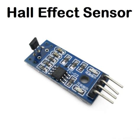 Hall Effect Sensor Module A3144e 49e 4 Pin Hall Sensor Lm393