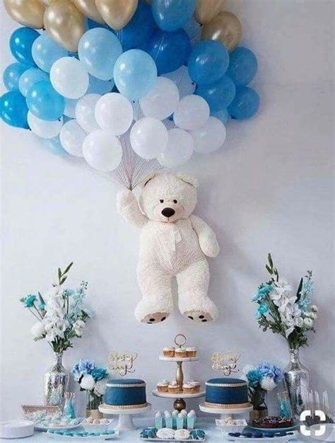 15 Ideas Para Decoracion De Baby Shower Con Globos Te Encantaran