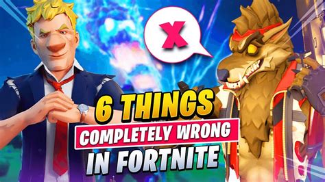 6 Terrible Times Fortnite Nearly Ruined Everything Youtube