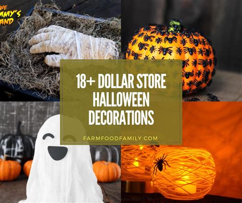 18 Best Diy Dollar Store Halloween Decorations For 2021