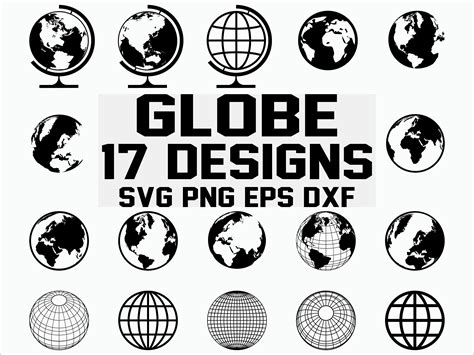 Embellishments Clip Art And Image Files Globe Clipart Eps Svg Earth Svg