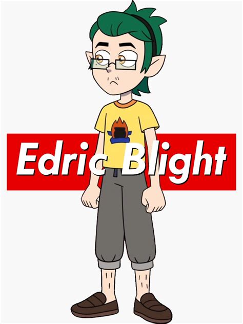 Edric Blight Sticker For Sale By Yamauchimai Redbubble