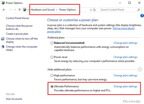 How To Enable Ultimate Performance On Windows 10 Howtoedge