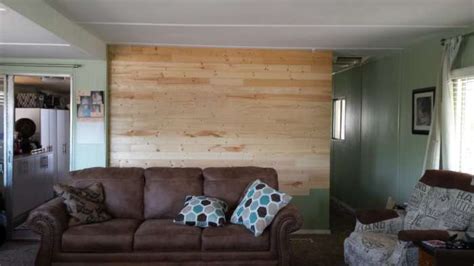 Complete Mobile Home Transformation Spectacular Shiplap