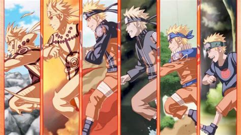 🥇 Naruto Shippuden Evolution Running Uzumaki Naruto Wallpaper 17208