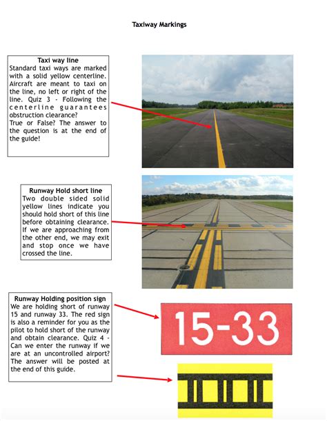A Guide To Airport Markings Inflight Pilot Training