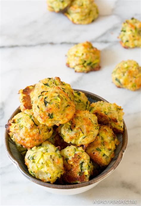 Marinara, hot sauce, egg whites, bread crumbs, garlic powder and 7 more. Healthy Baked Zucchini Tots - A Spicy Perspective