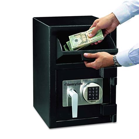 Sentrysafe Large Depository Digital Cash Safe 094 Cubic Feet