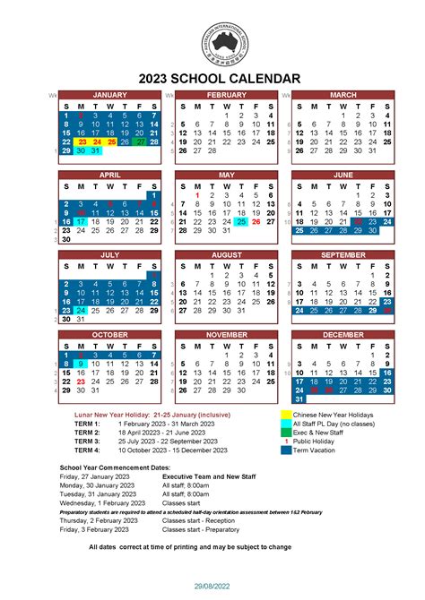 Calendars And Key Dates Australian International School Hong Kong