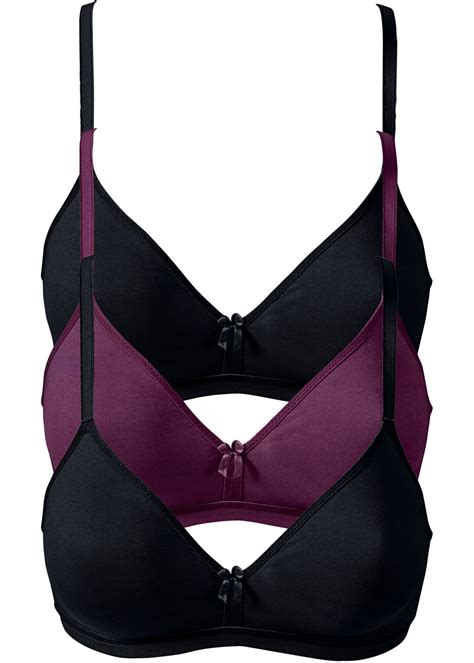 Confortevole Reggiseno Senza Ferretto Con Coppe Morbide In Cotone