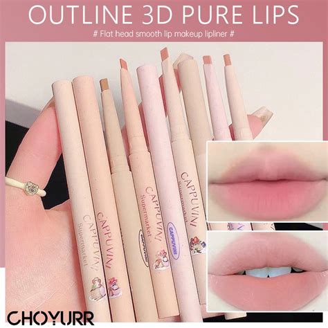 Jual Big S Le Codcappuvini Lip Liner Pencil Matte Lipstick Nude Color