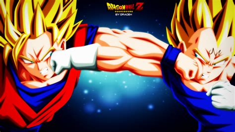 Revival fusion, is the fifteenth dragon ball film and the twelfth under the dragon ball z banner. Goku Vs Majin Vegeta Papel de Parede and Planos de Fundo | 1600x900 | ID:680816 - Wallpaper Abyss
