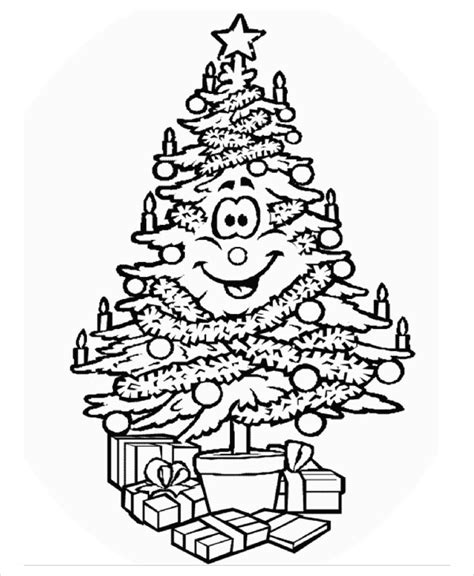 Christmas tree printable coloring pages. 24+ Christmas Coloring Pages - Free PDF, Vector, EPS, JPEG ...