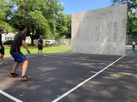 St Paul Opens Regulation Sized Outdoor Handball Courts
