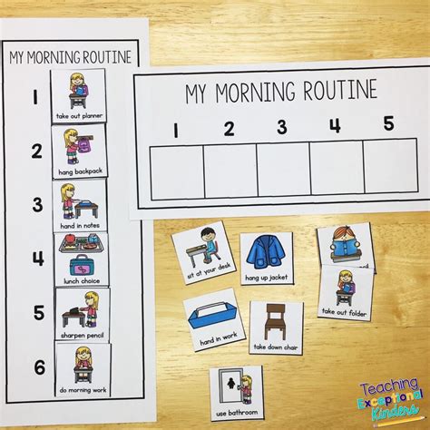 How To Set Up An Effective Kindergarten Morning Routine Teaching