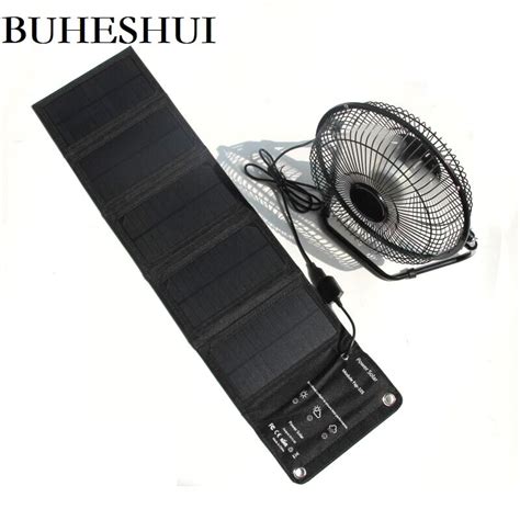 Buheshui Usb Iron Fan 8inch Cooling Ventilation Car Cooling Fan 10w
