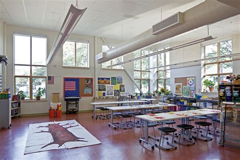 Art Room Design Harriet Beecher Stowe Elementary School Aia Maine