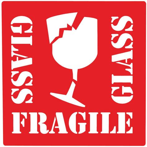 Benefits Of Fragile Caution Labels Fragile Label Custom Printed
