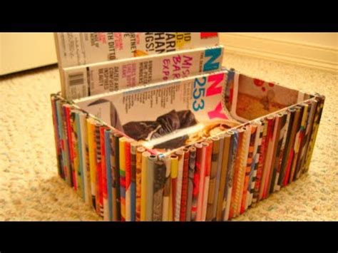 We have made it super easy to cancel do it yourself magazine subscription at the root to avoid any and all mediums meredith corporation (the developer) uses to bill you. DIY Recycled Magazine Organizer Box - YouTube