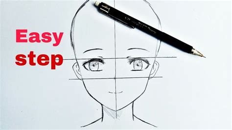How To Draw Anime Head And Face Anime Drawing Tutorial For Beginners