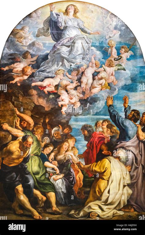 The Assumption Of The Virgin Mary By Peter Paul Rubens 1577 1640 C