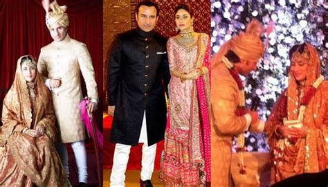 Rare And Unseen Pictures From Kareena Kapoor Khan And Saif Ali Khan S Wedding