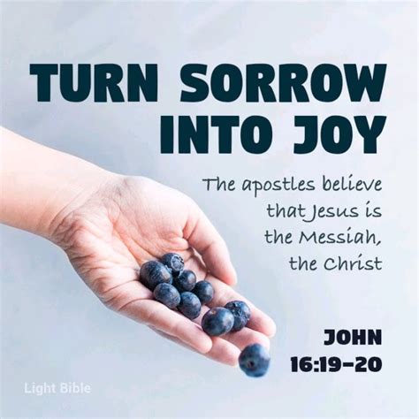 Turn Sorrow Into Joy Daily Devotional Christians 911 Learn Teach