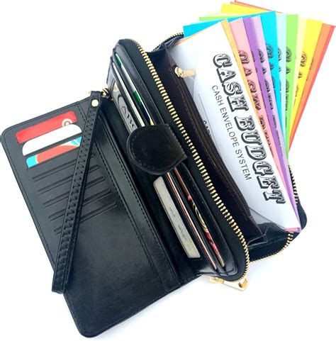 Cash Envelopes Wallet For Budgeting With 12 Budget