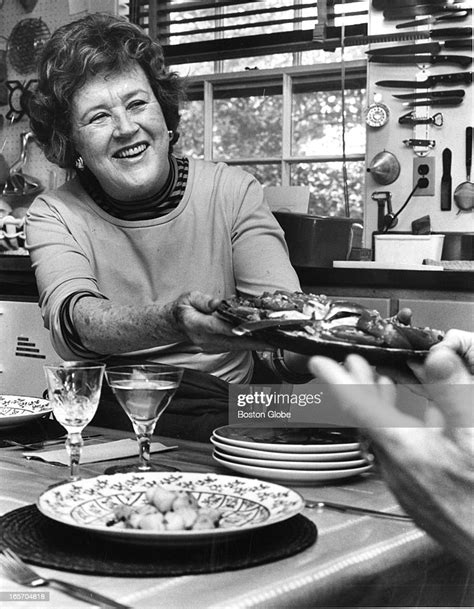 Julia Child At Her Home In Cambridge Mass October 16 1975 News