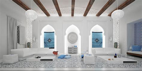 White Moroccan Style 
