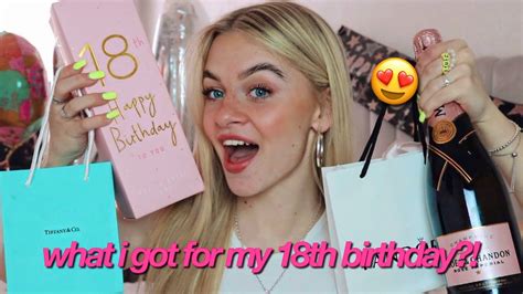 What I Got For My 18th Birthday 😍🤠 Spoilt Wtf Youtube