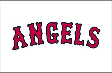 Los Angeles Angels Logo Jersey Logo American League Al Chris