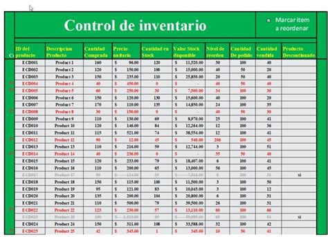 Plantillas Excel Para Control De Inventarios Crea Las Tuyas Sexiz Pix