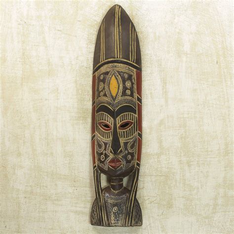 African Wood Mask Adaramola African Masks Carving Hand Carved