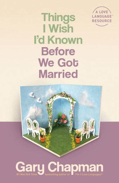 Things I Wish Id Known Before We Got Married By Gary Chapman Nook Book Ebook Barnes And Noble®